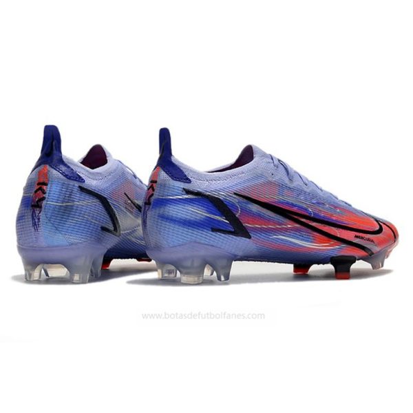 Nike Mercurial Vapor XIV Elite FG KM Flames Lila Plata